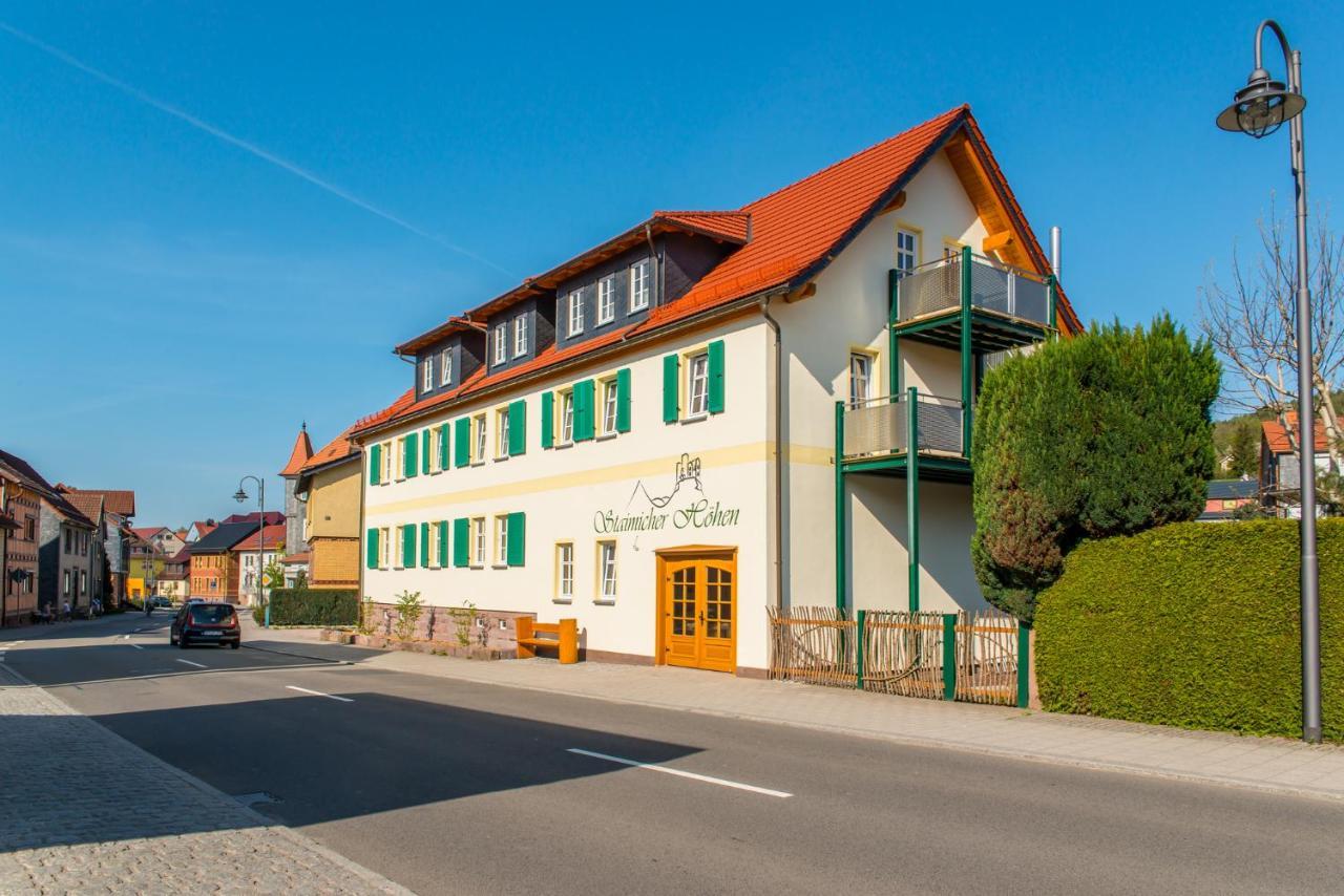 Staimicher Höhen - Premium Appartements Kurort Steinbach-Hallenberg Exterior foto